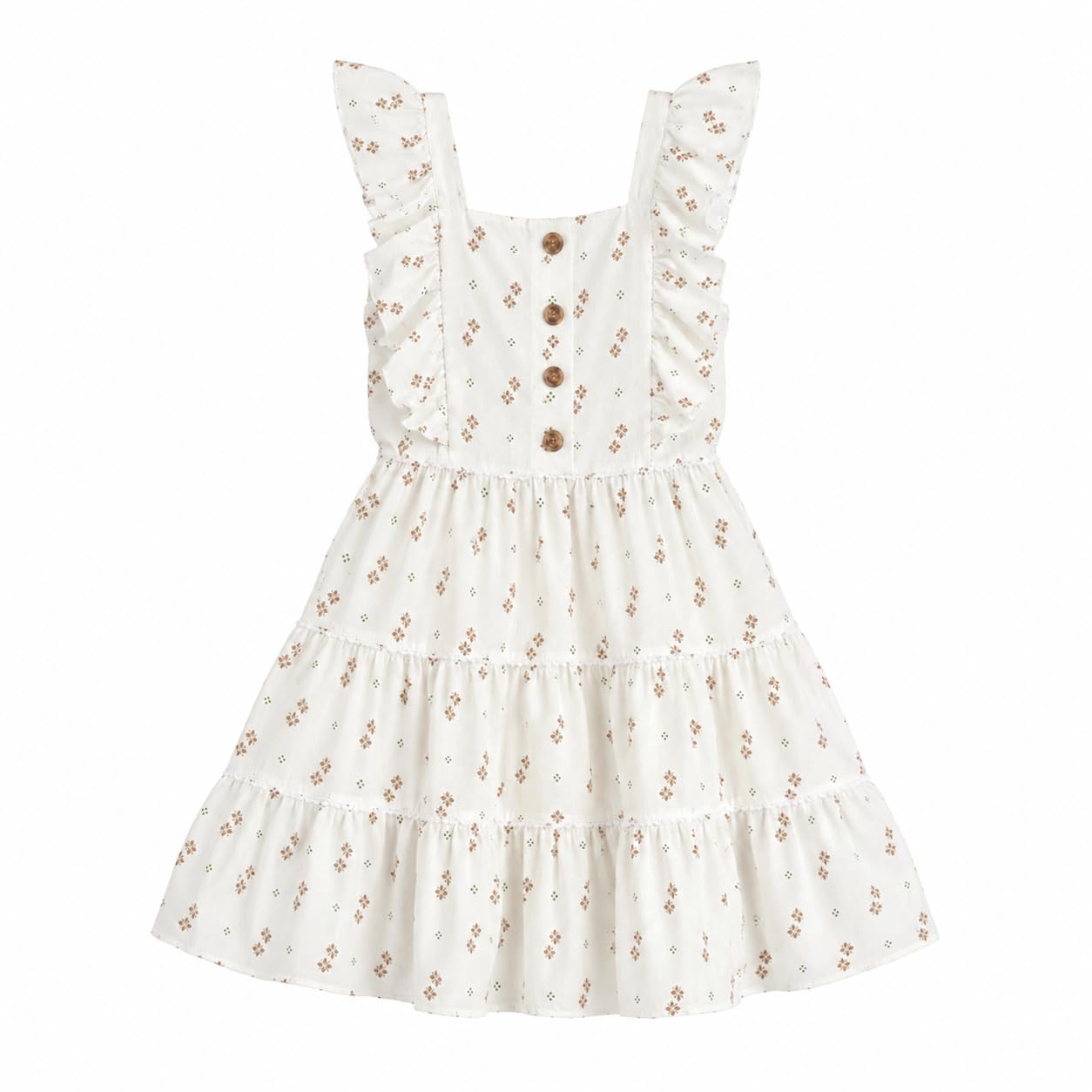 Mayoral Vestito Estivo Bambina 100% Cotone con Volant Eleganti 16 Anni | Fresco sulla pelle, leggero da indossare e ideale per giornate calde e occasioni speciali