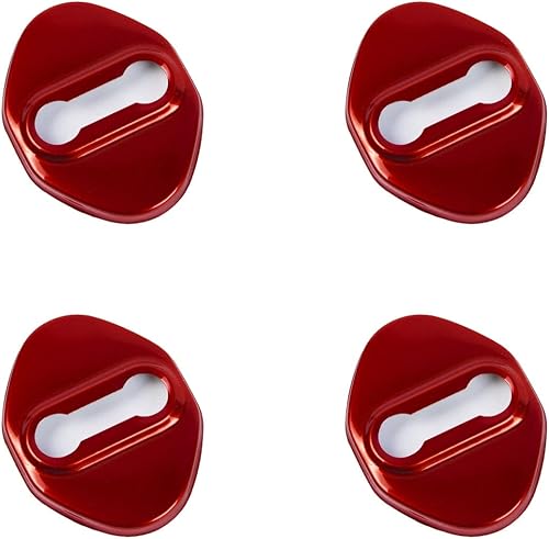 Miniatura 7 de Xotic Tech - Cubierta decorativa de acero para cerradura de puerta, 4X, compatible con Honda, Toyota, Subaru, Mazda, Hyundai Kia