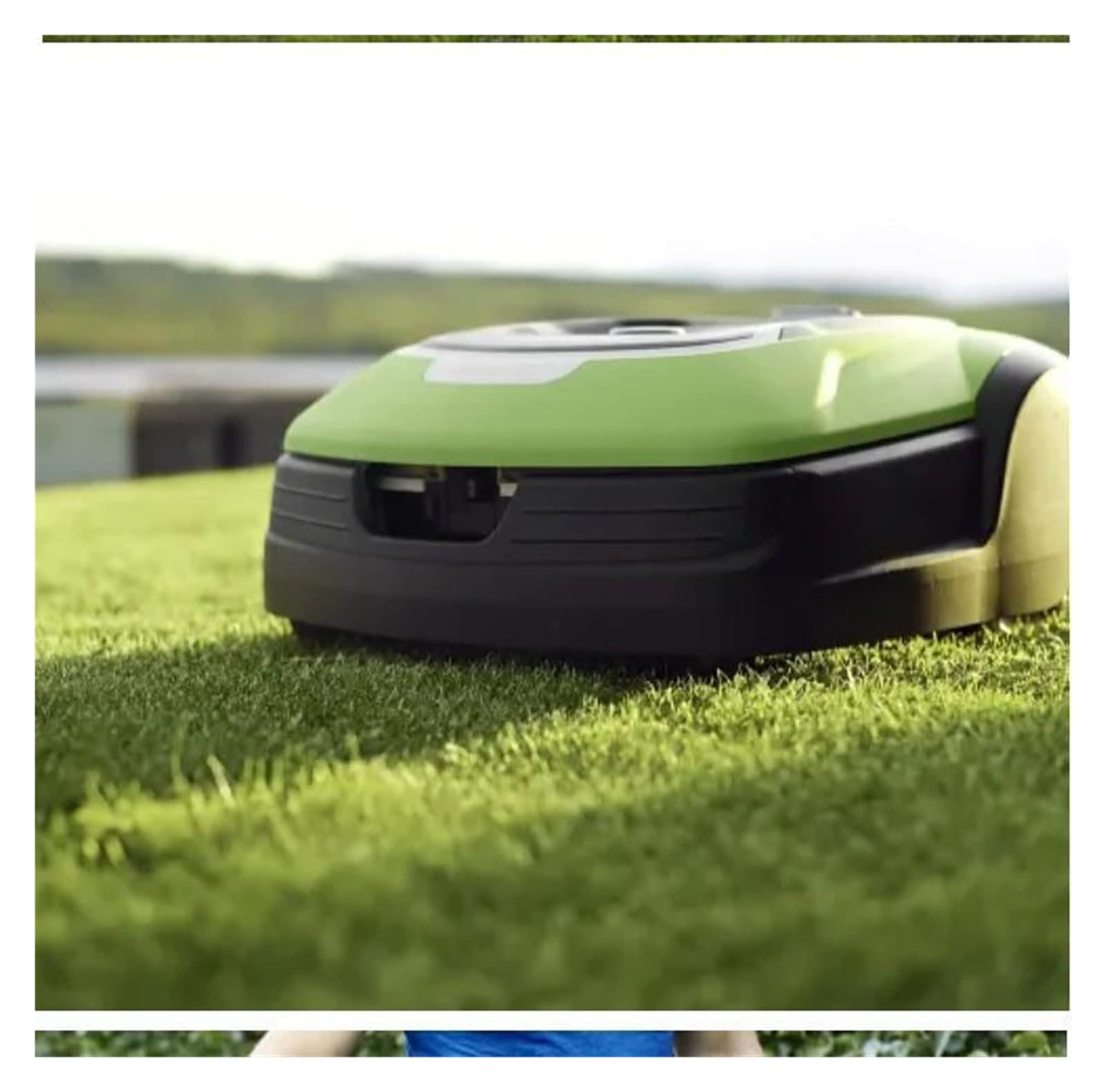 Cortacésped eléctrico, Robot de Corte Inteligente cortacésped máquina de césped posicionamiento GPS Litio eléctrico automático