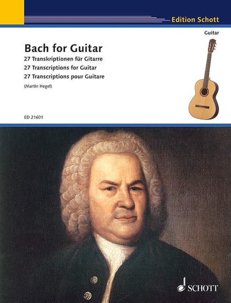 Partitions Bach pour guitare classique : les chefs-d’œuvre incontournables