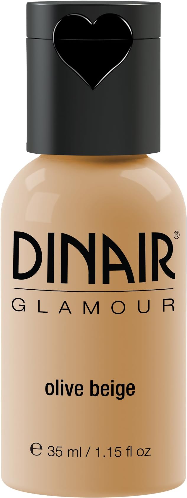 Airbrush Makeup Foundation | Olive Beige | GLAMOUR: Natural, Light coverage, Matte 1.15 oz.
