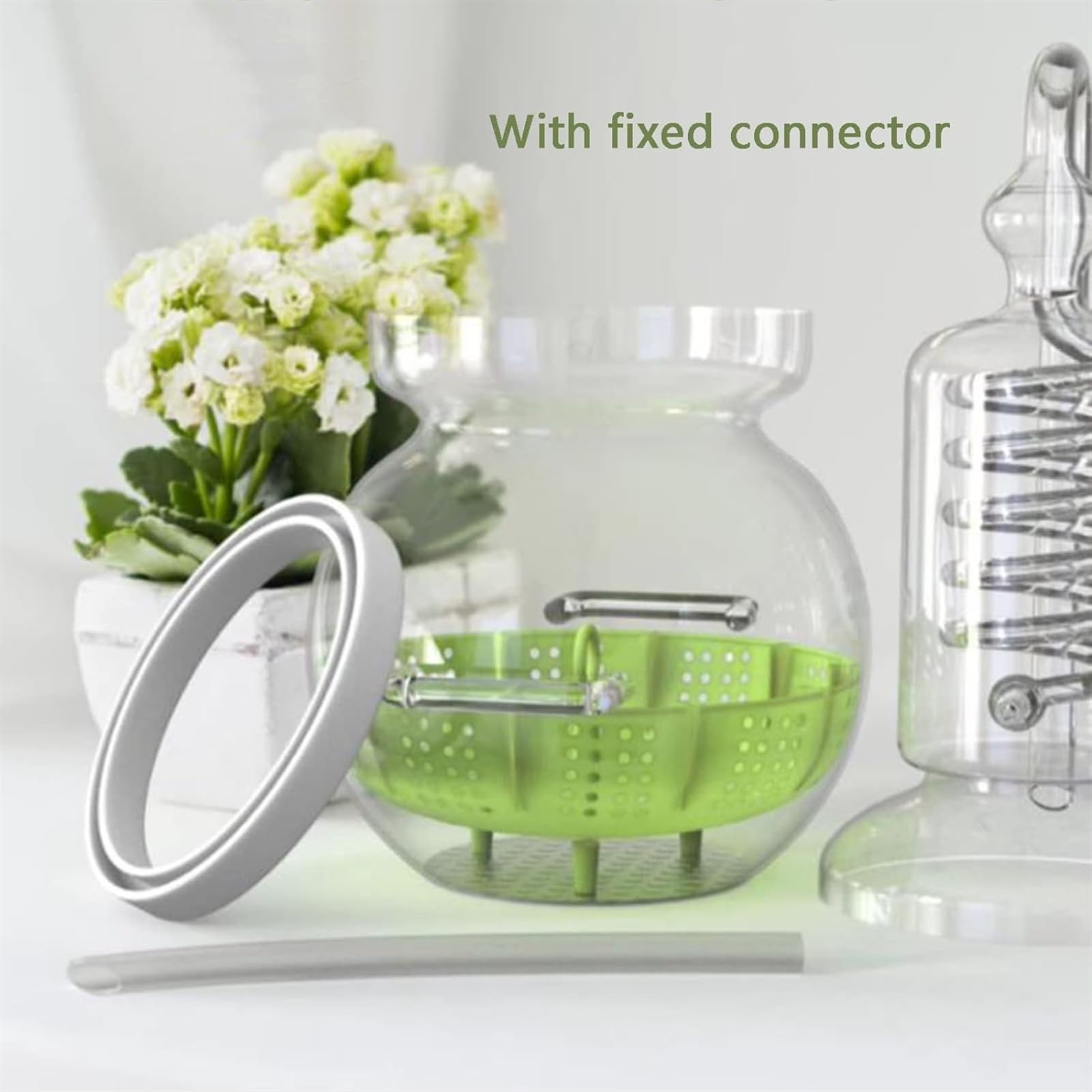 自宅蒸留キット Amazon | エッセンシャルオイル蒸留装置、4L水蒸留器清浄機、家庭用DIY