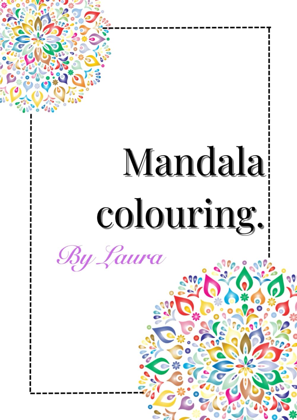 Mandala colouring for adults
