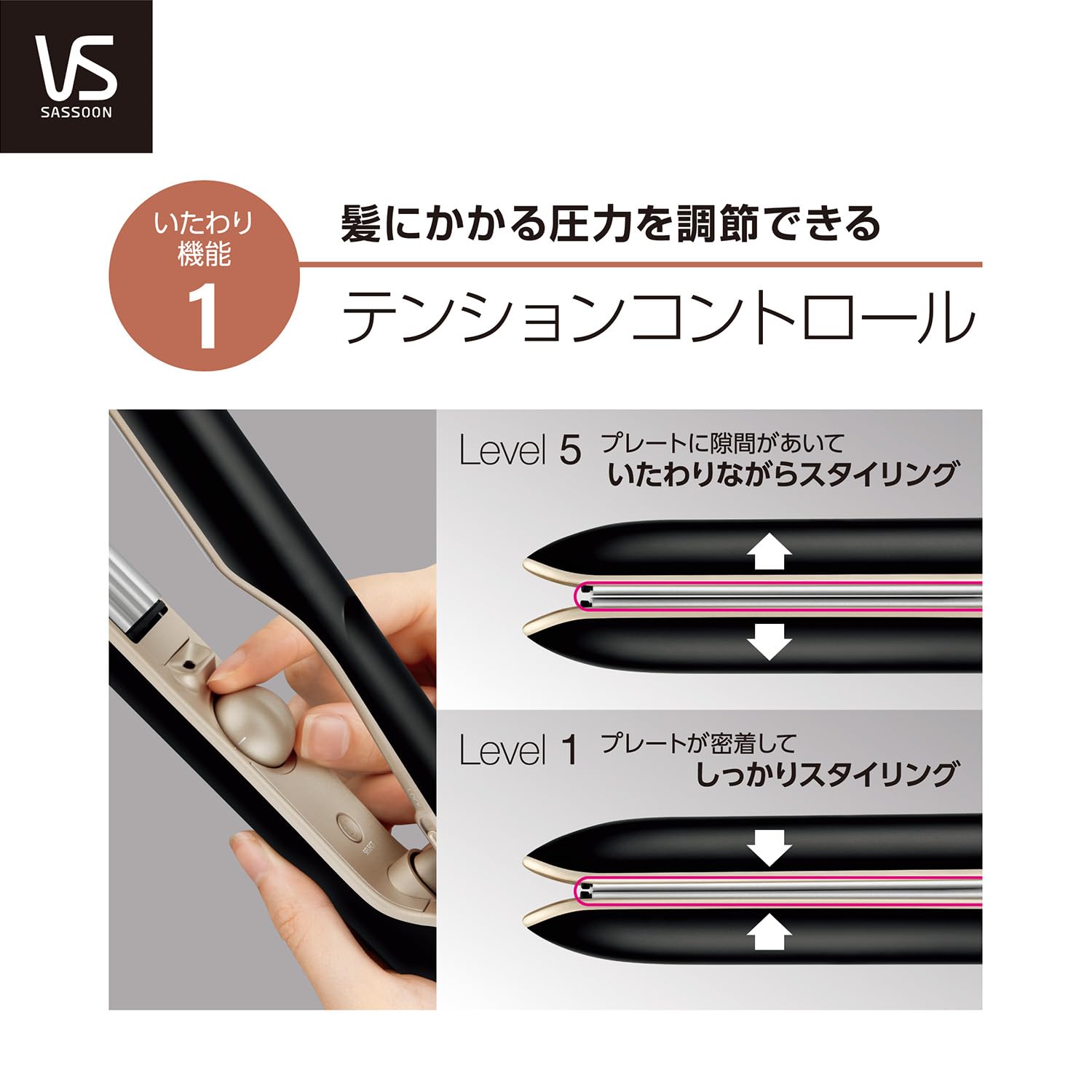 Amazon.co.jp: 【雑誌に紹介されました】ヴィダル サスーン ダブル