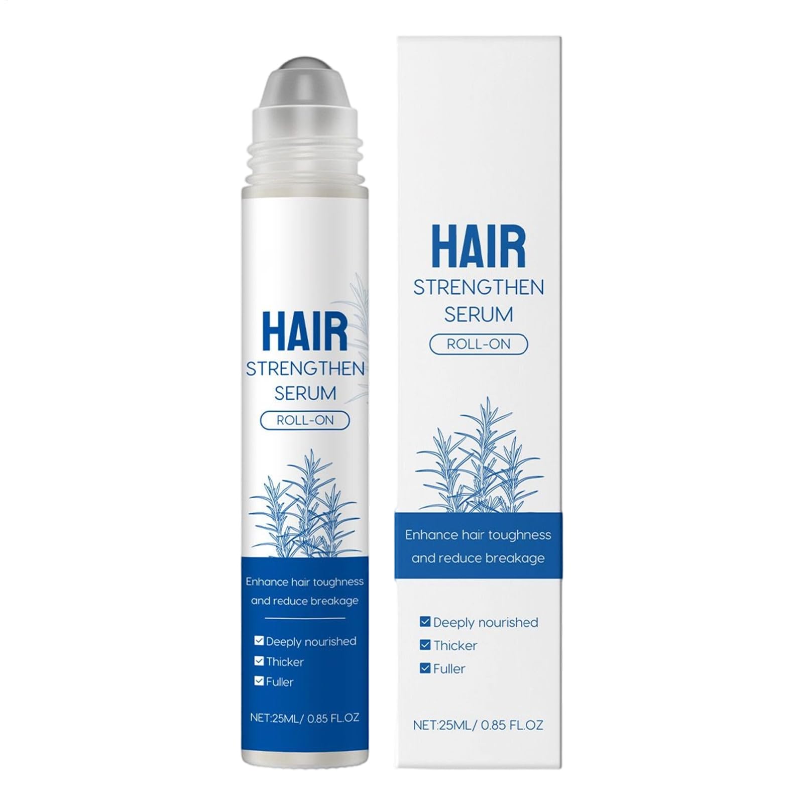 Rouleau de croissance des cheveux - 25 ml - Stylo nourrissant qui ne pousse pas les cheveux - Sérum de croissance des cheveux scalpiques - Solution de rouleau de soin du cuir chevelu pour cheveux