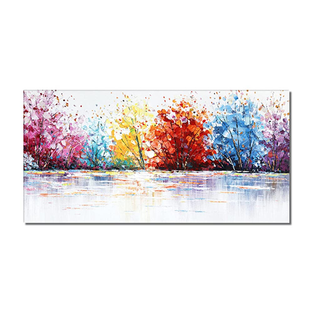Abstrakcyjny obraz diamentowy drzewo, haftowanie diamentowe kompletny zestaw, DIY 5D Diamond Painting, diamentowy obraz dla dorosłych i dzieci, dekoracja domu do sypialni-80x160cm