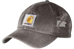 Construction Worker Hat: The Men's Canvas Mesh-Back Cap, Your Head's Hard Hat