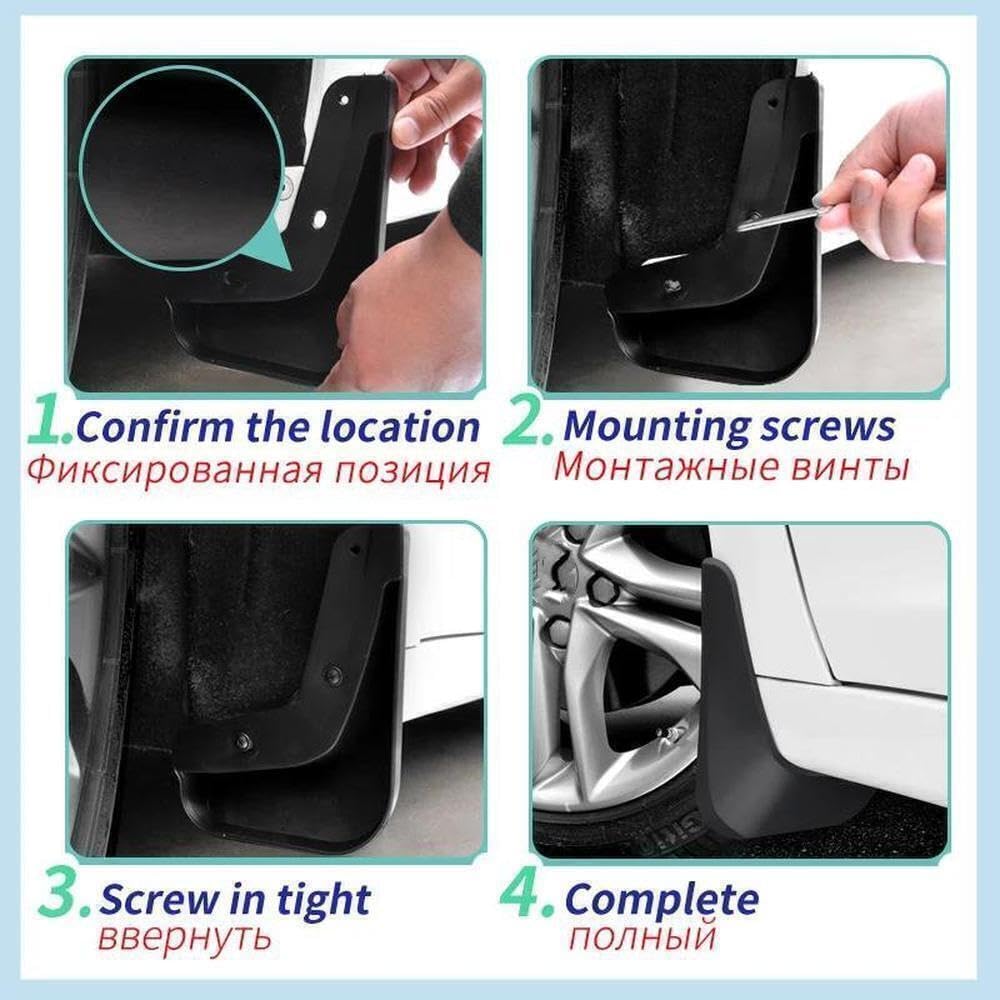 Auto Parts For Subaru WRX 2022 2023 2024 Mudflaps Splash Guards Mudguards Mud Flaps Fender Car Accessories