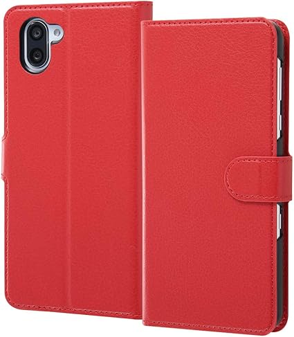 Amazon レイ アウト Aquos R3 手帳 シンプル マグネット スリープ対応 レッド ケース Rf Aqr3elc3 R レイ アウト 家電 カメラ