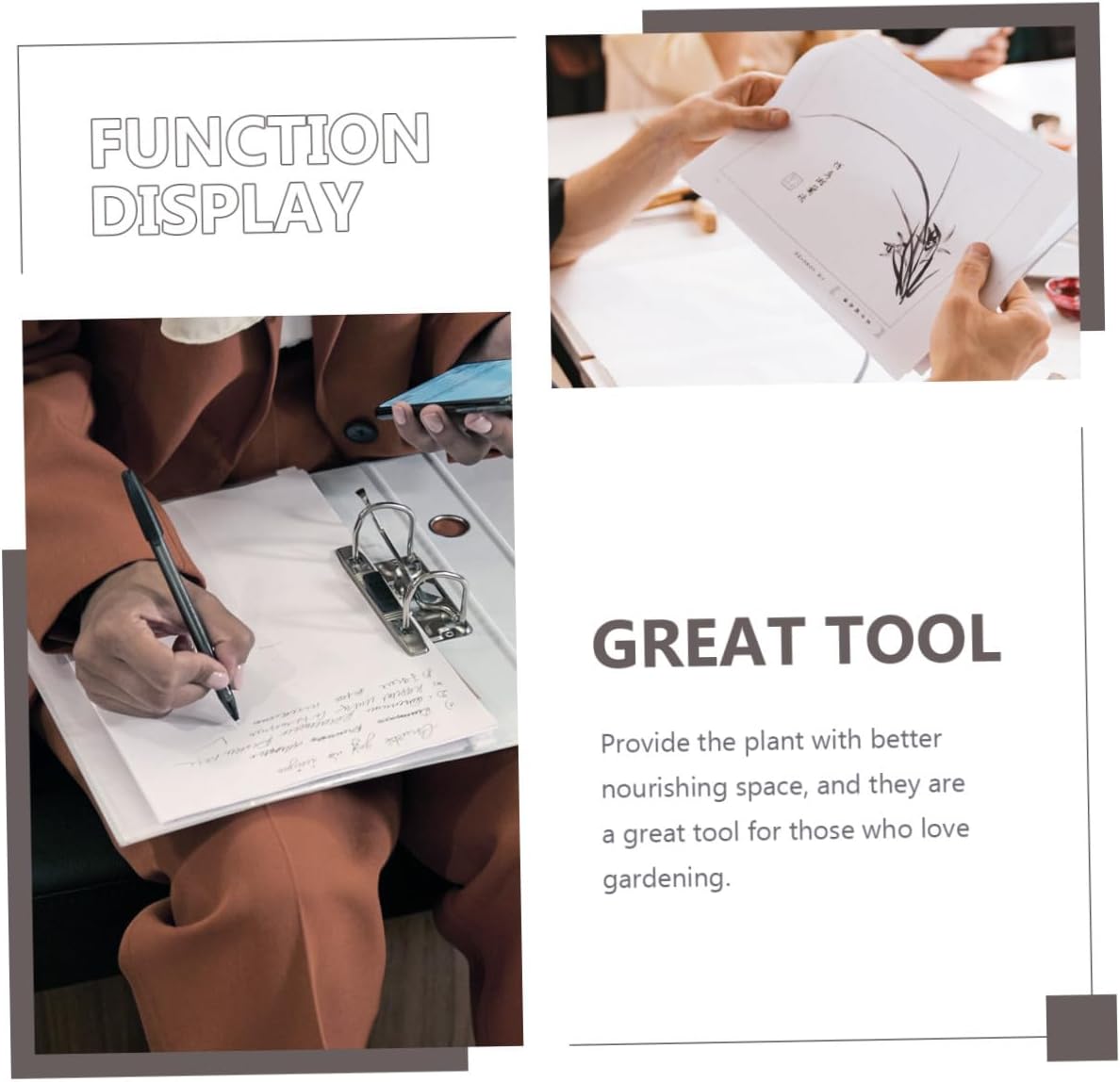 HOMSFOU 10pcs Thickened Nursery Trays 50-Cell Seed Starting Plant Germination Trays for Vegetable Seedlings and Garden Planting Starter Kit