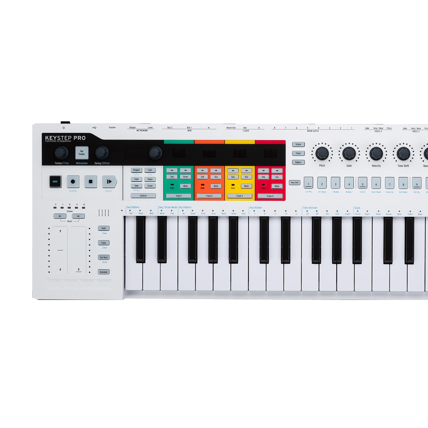 Clutch Arturia KeyStep Pro 37-Key Controller, Sequencer, TH02 Bundle