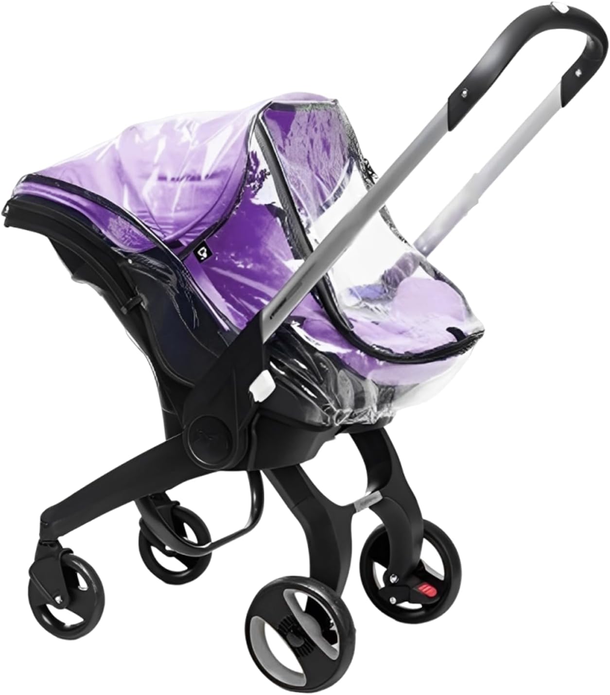 Rain Cover for Doona Stroller - Universal Car Seat and Pram Cover, Windproof and Waterproof With Easy Access Zipper