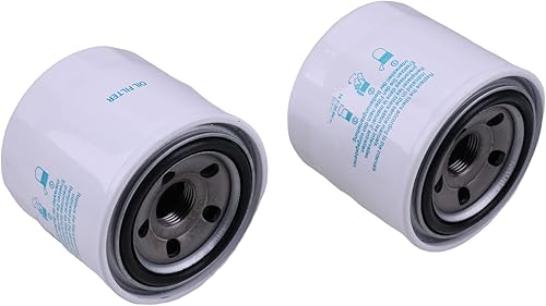 Miniatura 5 de LSSOCH Filtro de aceite de 2 piezas HH160-32093 16271-32090 compatible con modelos Kubota B, F, KX, RTV y Grasshopper 928D 928D2 930D 930D2