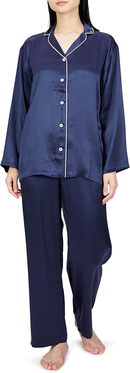 グンゼ パジャマ KaiminNavi快眠ナビ シルク100% シルクサテン Amazon | [グンゼ] パジャマ KaiminNavi快眠ナビ シルク100