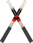 Drum Sticks, American Hickory Drumsticks, Drumsticks for Drum, Non-Slip Grip, Percussion Drumsticks for Professional, Live Performance & Drum Kit Practice Accessories (2 Pairs, 5A)