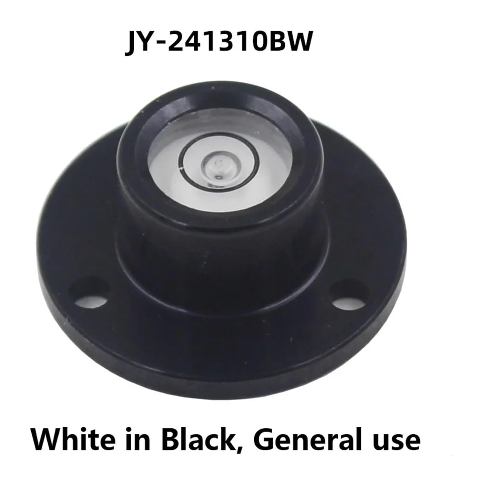 24x13x10mm Universal Aluminum Bubble Level(White in Black)
