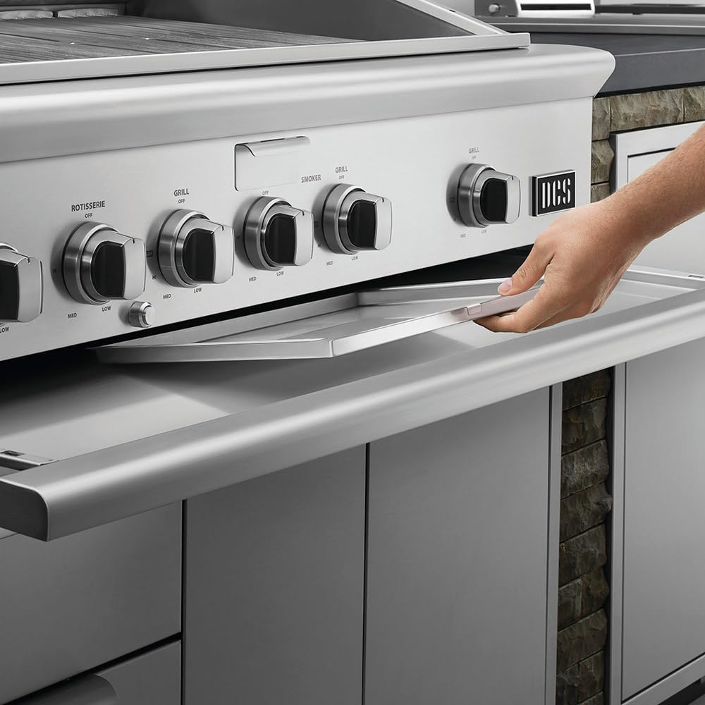 Dcs 48-inch Built-in Natural Gas Grill With Rotisserie - Bh1-48r-n