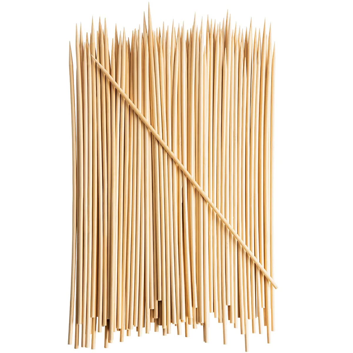 Set Di Spiedini In Legno Di Bambù Da 300 Cm Di Lunghezza - Foto 4