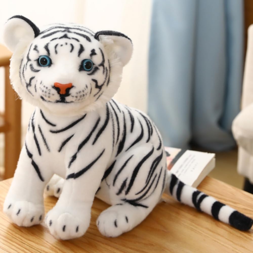 OUKEYI 9 in/23cmTigers Plush Toy Stuffed Animal Plush Cat - Image 2