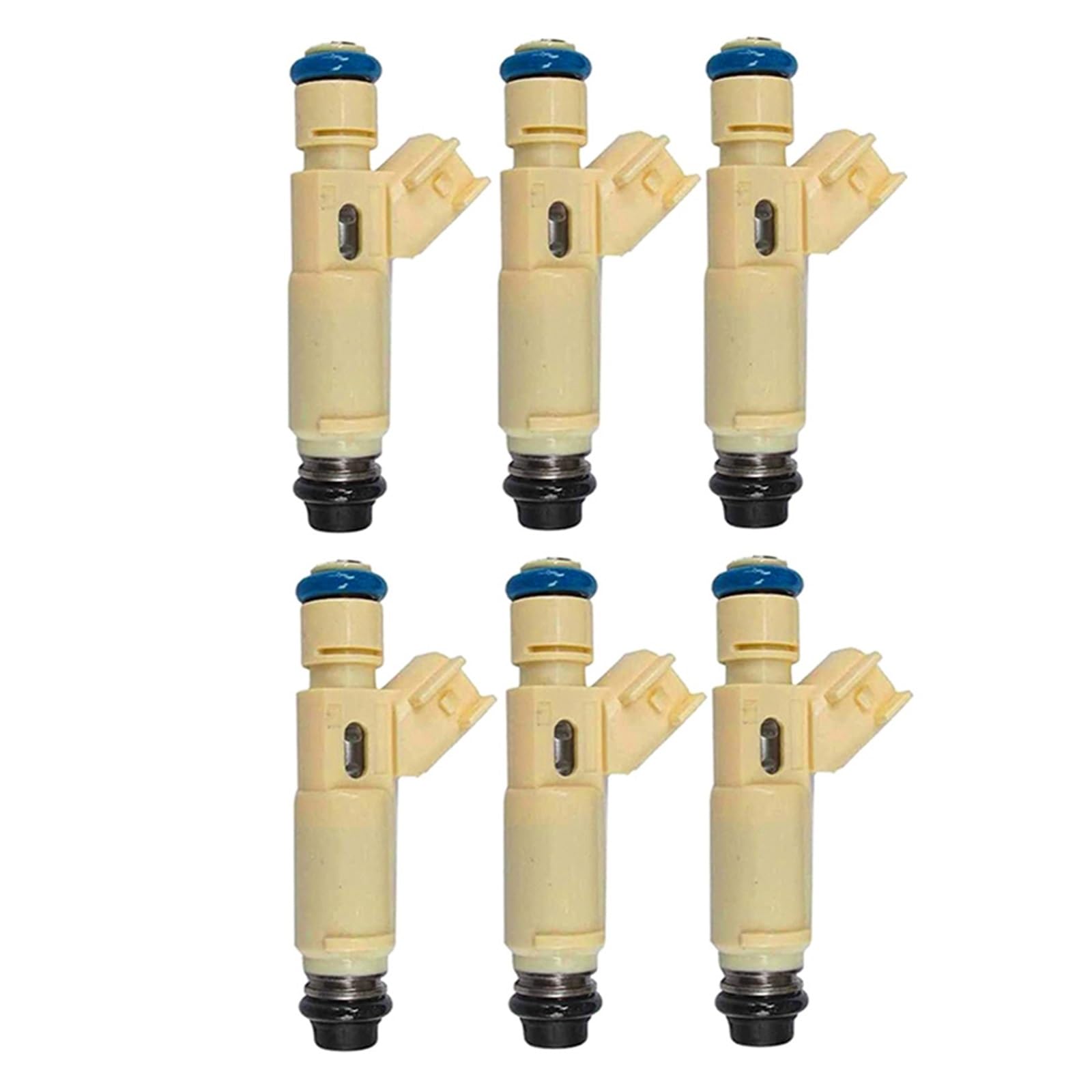 Trfbd One Color 6Pcs Car Fuel Injector Nozzle 195500-3521 822-11157 For Escape 3.0L V6 2001-2003 For Taurus 2001