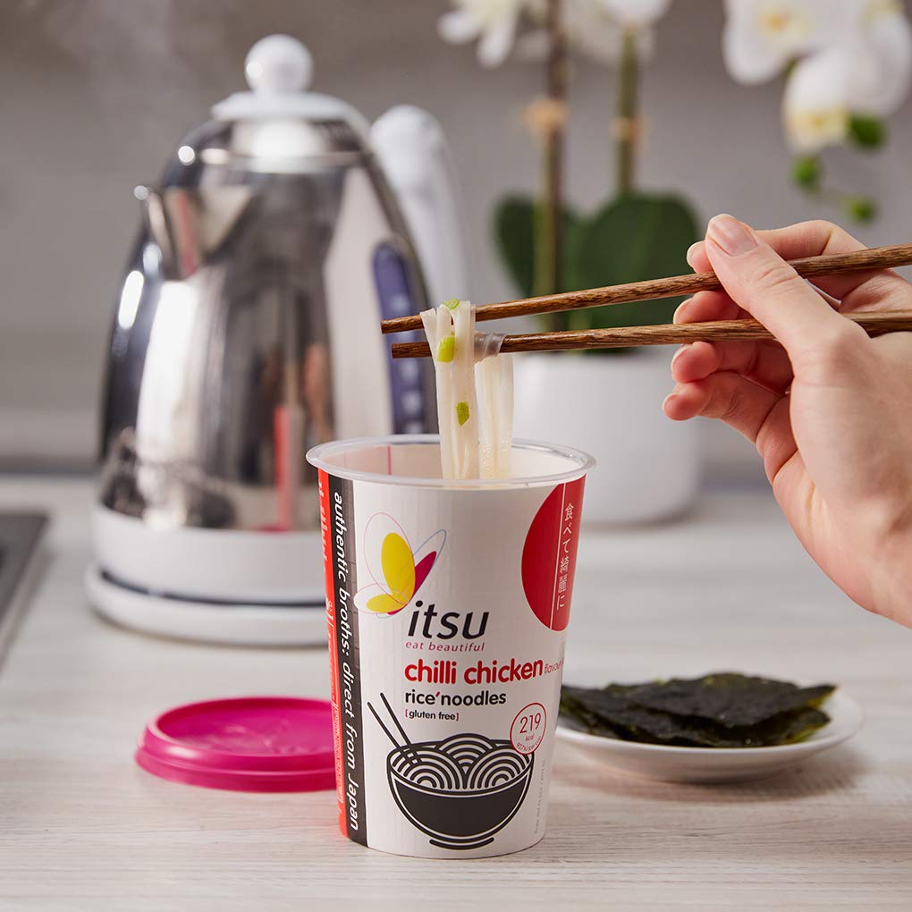 Buy Itsu Chilli Chicken Instant Noodles Gluten Free Cup (Pack of 6