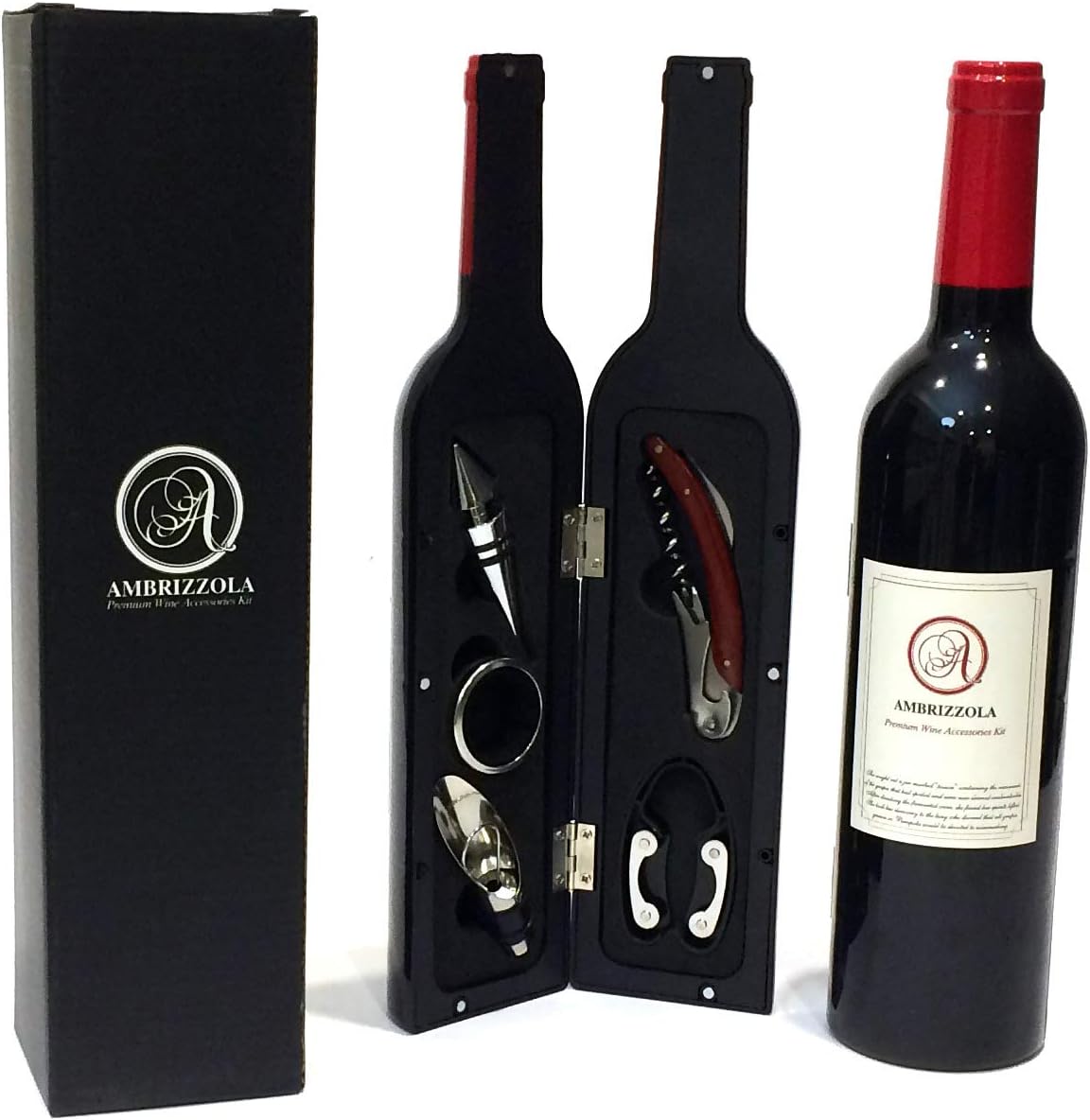 AMBRIZZOLA Wine Accessories Gift Set
