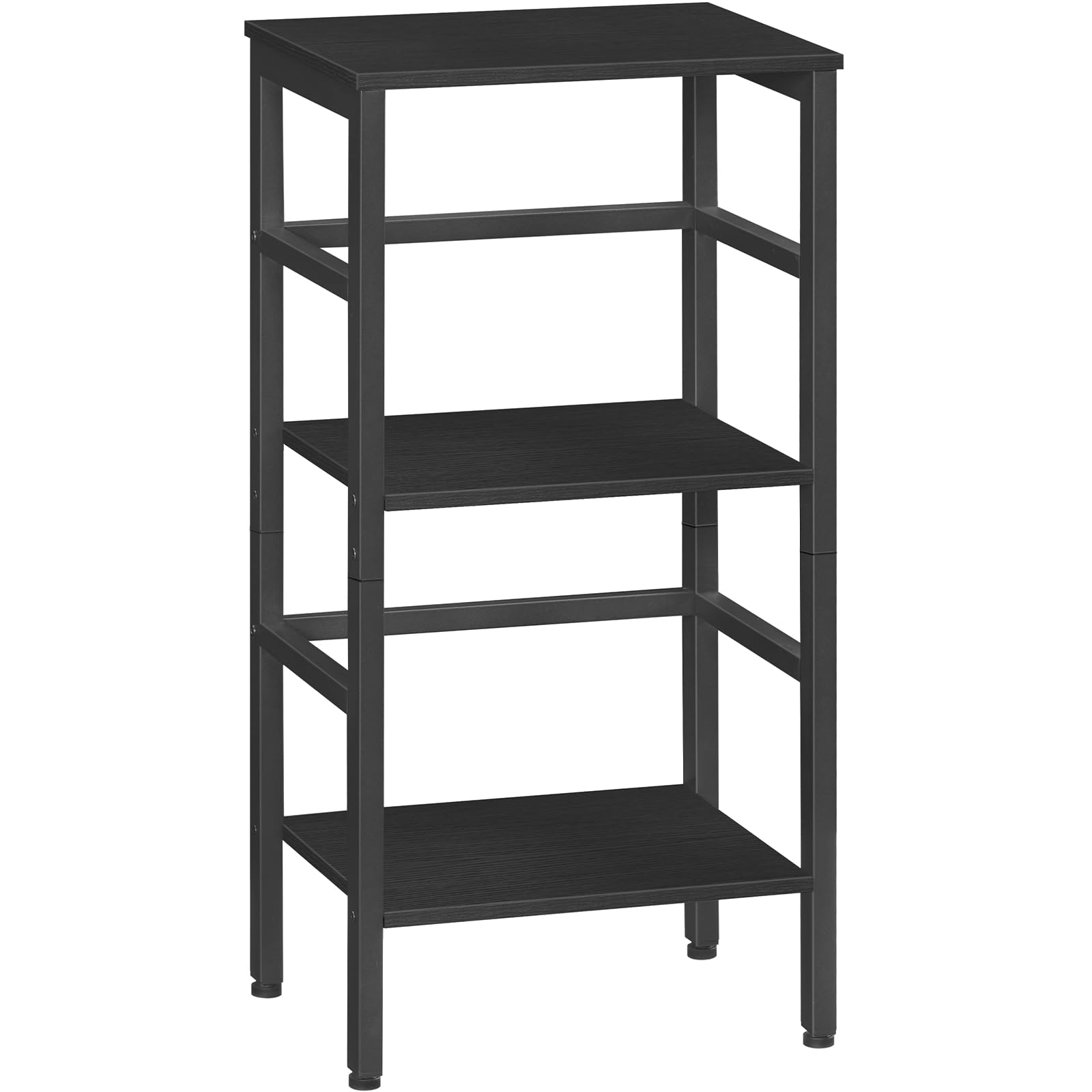 HOOBRO Leiterregal, Standregal, Ebenen Bücherregal, Multifunktionales Ablageregal, Stabiler Metallrahmen, für Wohnzimmer, Schlafzimmer