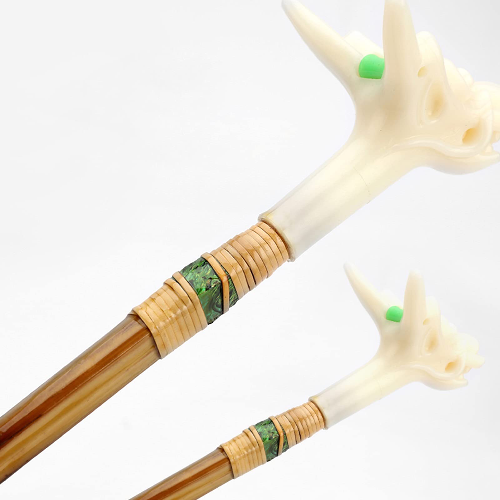 Luohan Bamboo Stojak na wędkę Sportowe Wędkarstwo Wiszący Wędek Sportowy Uchwyt na wędkę Ręczny uchwyt na wędkę bez tylnego zawieszenia Uchwyt na wędkę do łodzi rybackiej