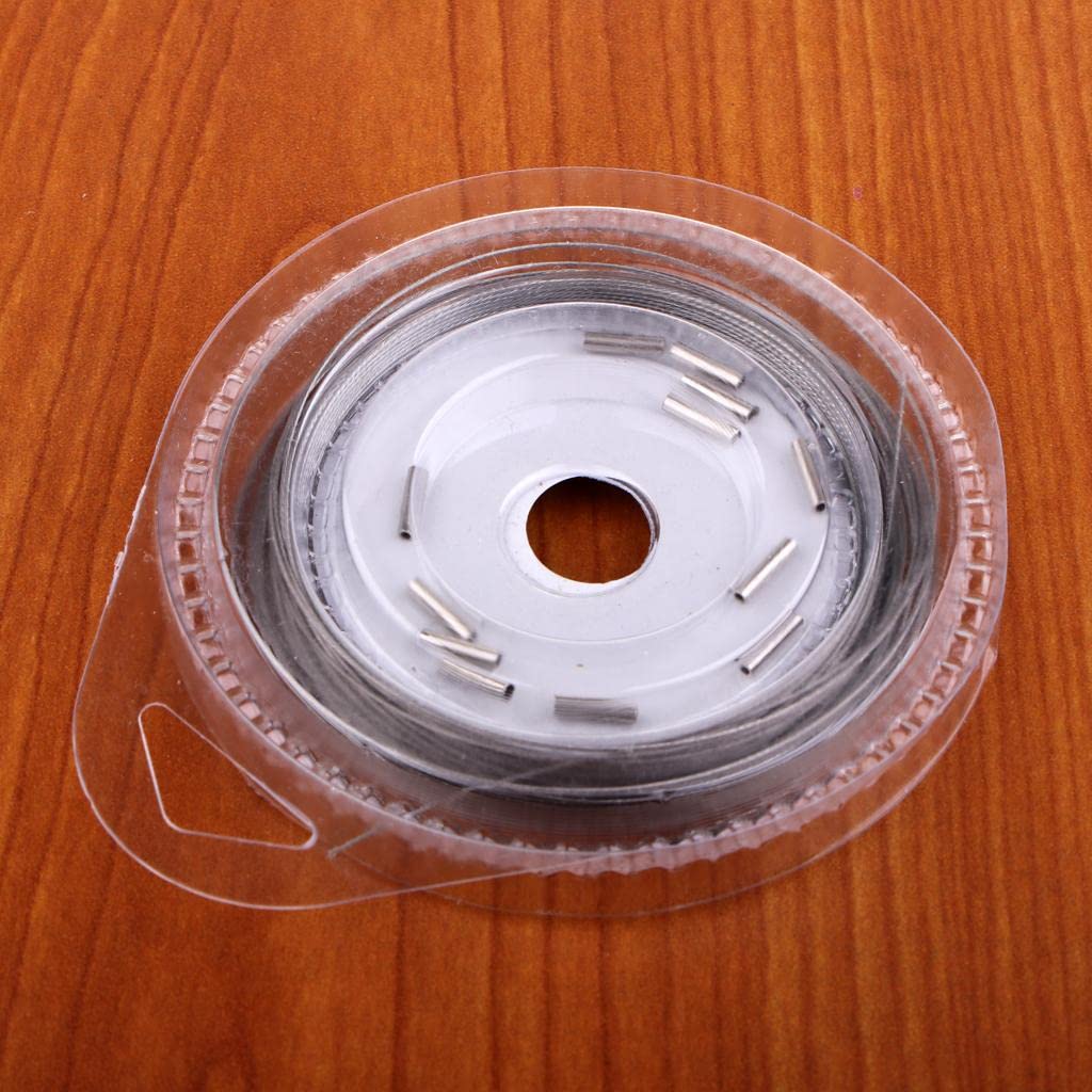 CLUB BOLLYWOOD Fishing Line Wire Leader Stainless Steel Trace Lures 10M 7 Strands 20Lbs | Null | Null | Null | Leaders & Leader Material-image-26
