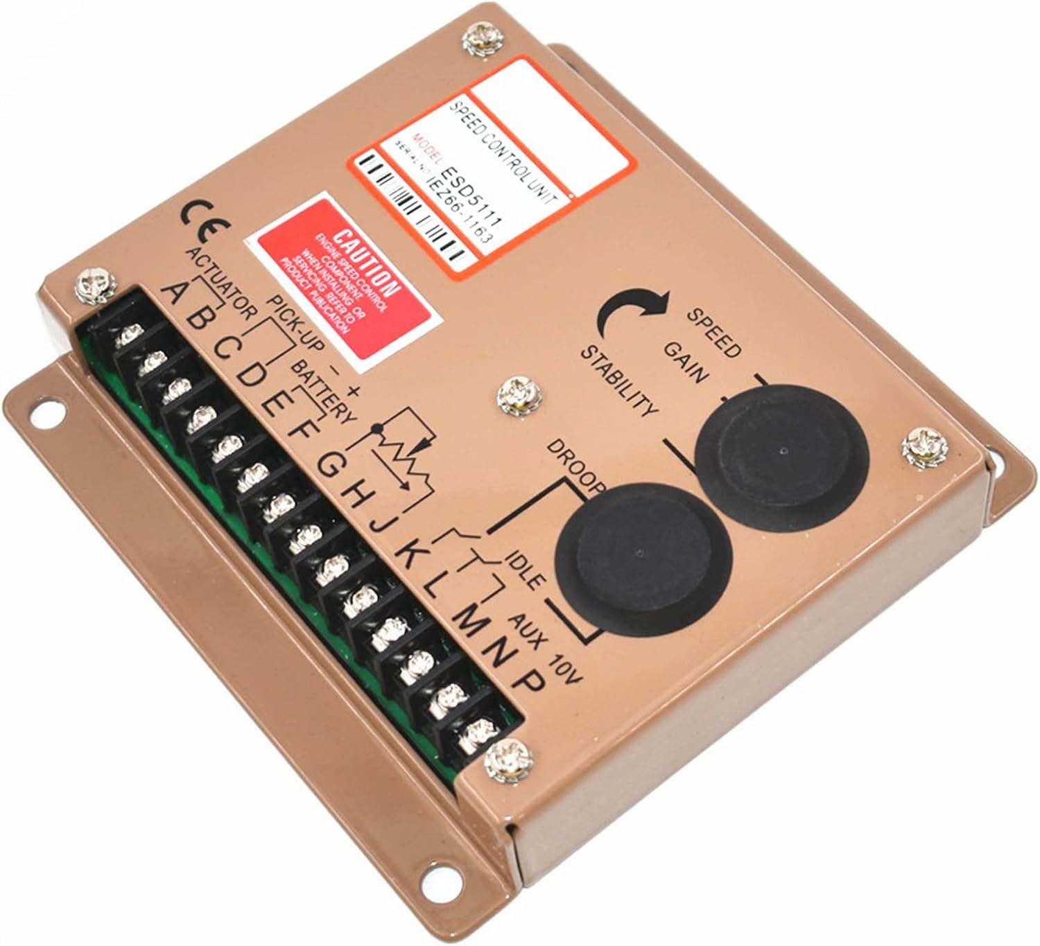 marddpair ESD5111 Electronic Engine Speed Controller Governor Generator Genset Parts