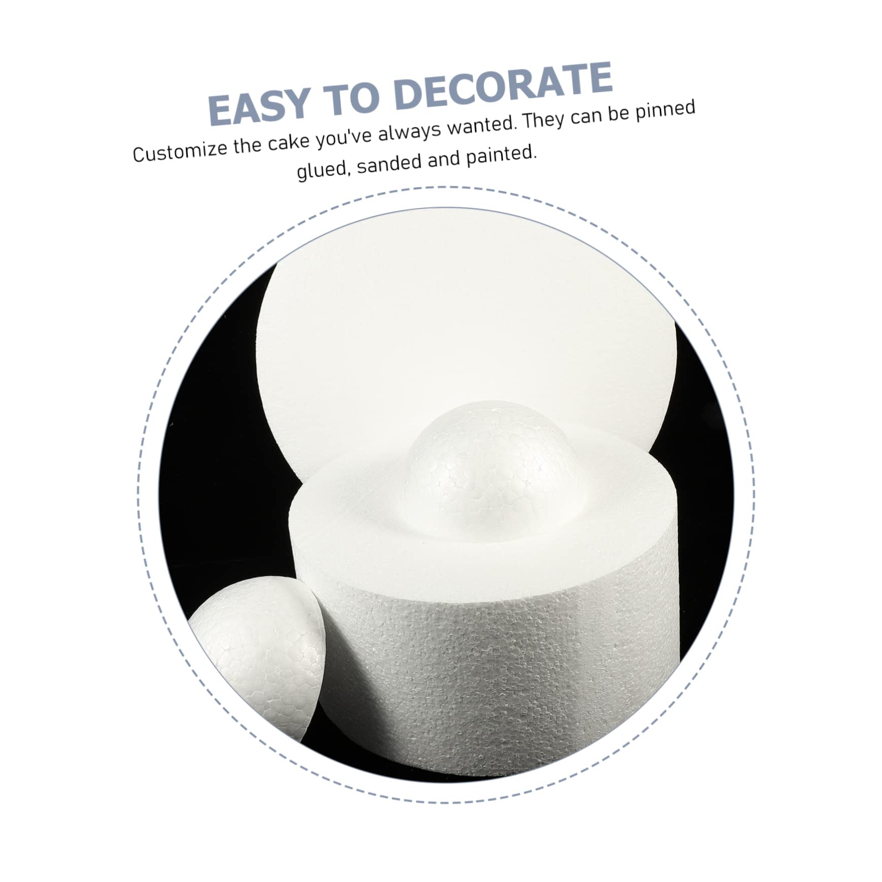 STOBOK 4pezzi di Decorazione per Torte Creativa Utensile per Cake Design Riutilizzabile per Decorazioni Festive e Mostre di Torte