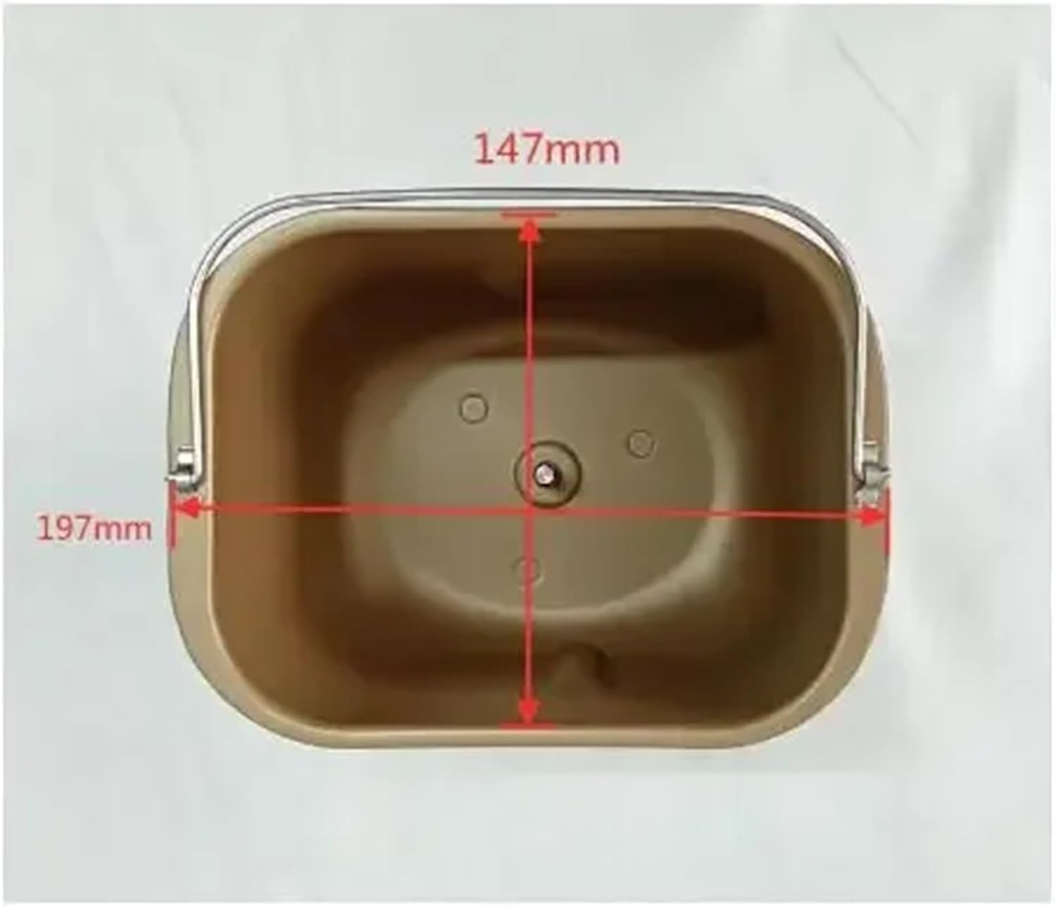 Bread Bucket, Compatible For Endever, Skyline MB-53 Bread Maker Machine Parts Breads Pan