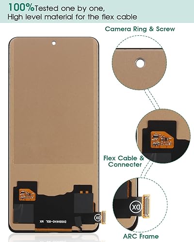 Miniatura 6 de Para Xiaomi Black Shark 4 Pro Reemplazo de pantalla para Xiaomi Black Shark 4 Reemplazo LCD para Xiaomi Black Shark 4 Digitalizador para Shark