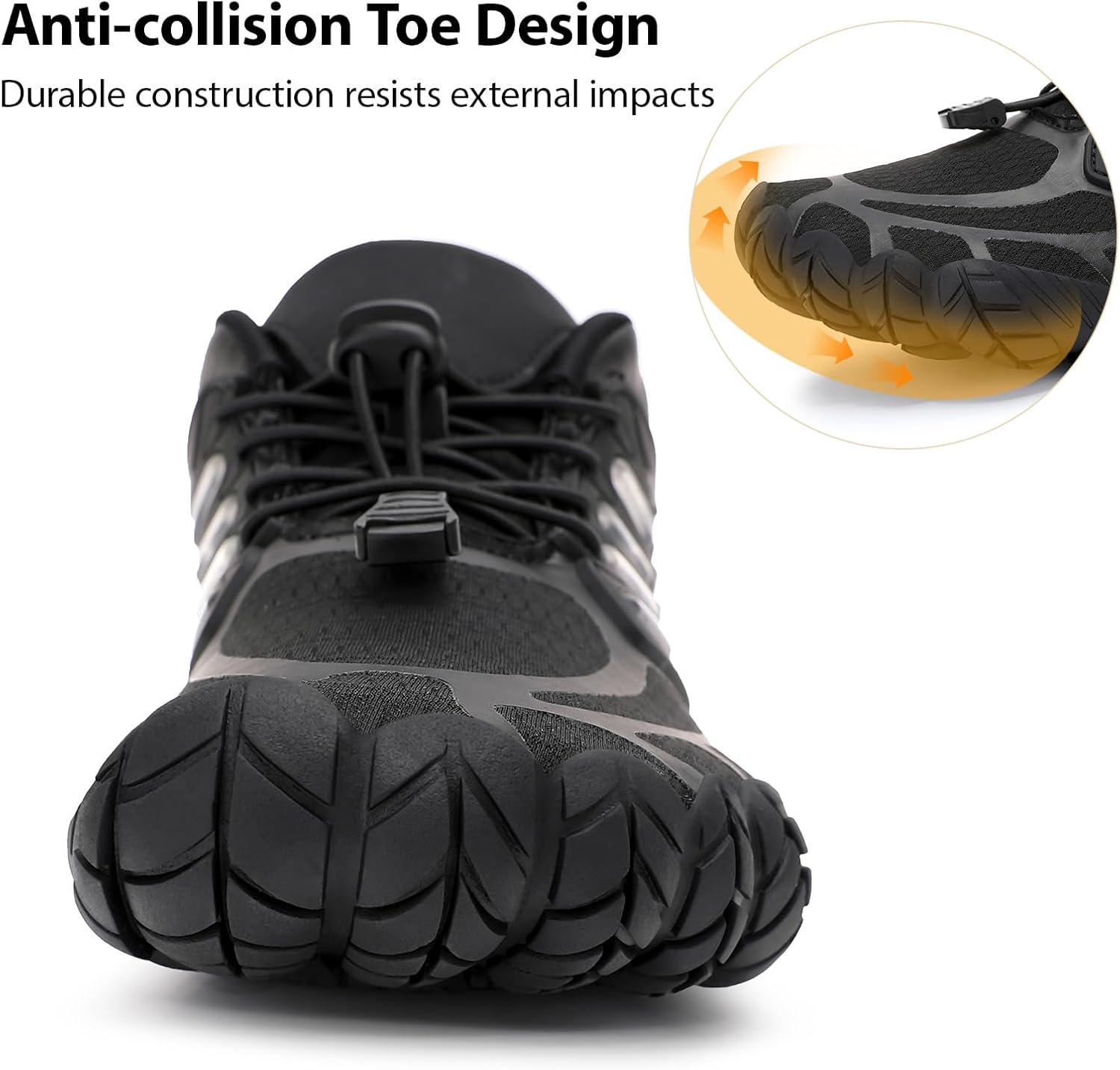 Barefoot Shoes Men Wide Toe Box Zero Drop Minimalist Shoes for Workout Cross-Trainer Walking Hiking Water Weightlifting Grounded Footwear - Image 6