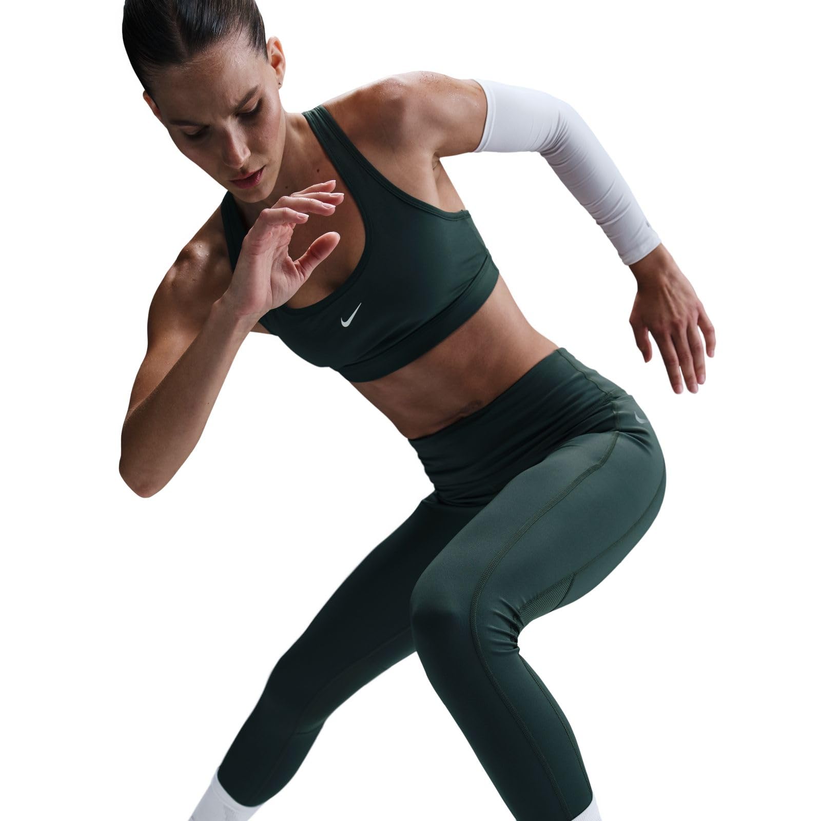 Nike - Nike Epic Fast Lauf-Leggings mit Tasche und Mittelhohem Bund für Damen, Leggings da Corsa Donna