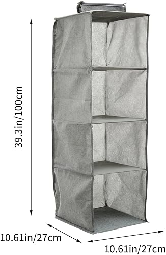 Miniatura 4 de Cubos de almacenamiento plegables de tela para ropa, contenedores plegables de gran capacidad, caja de almacenamiento con marco apilable,