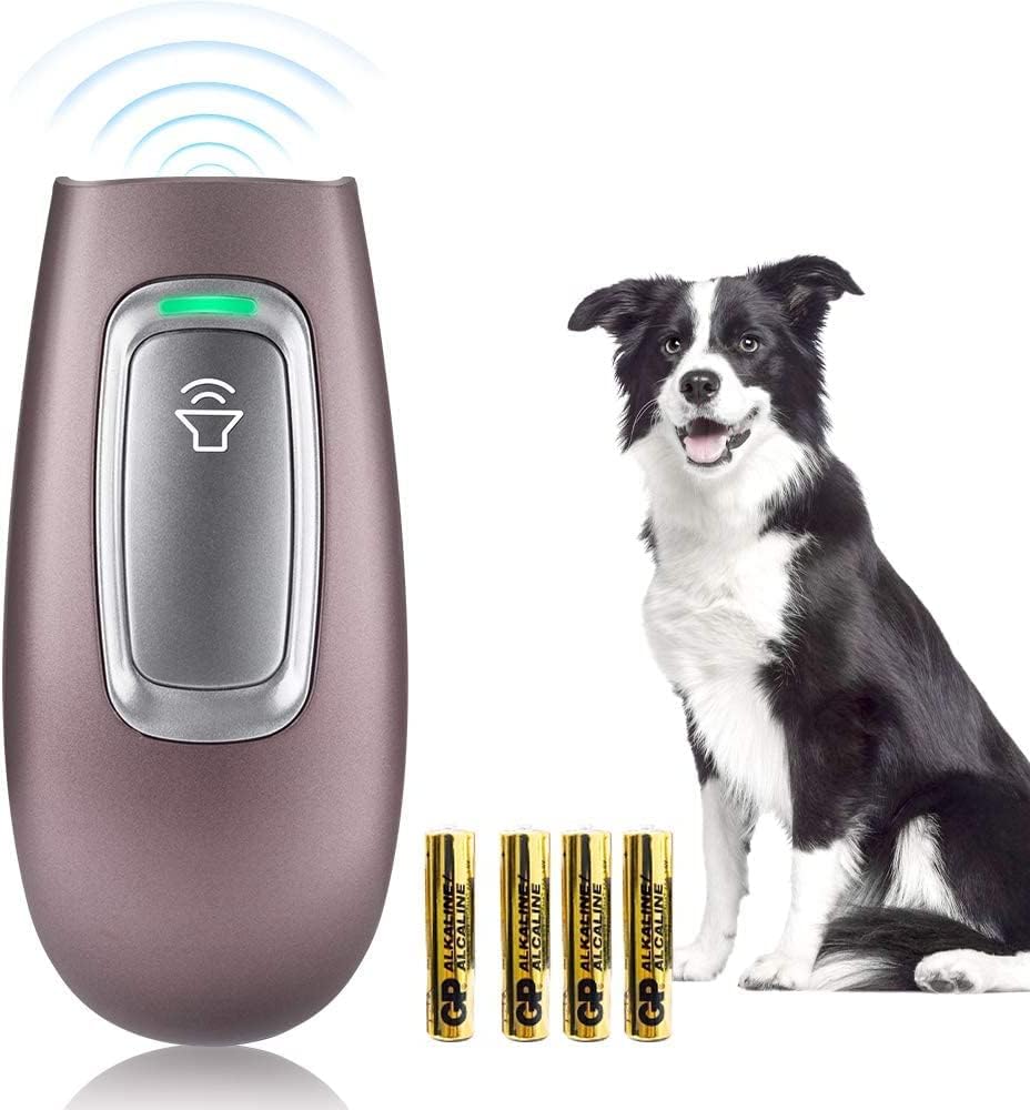 Anti Barking Device, Small & Portable Stop Dog Barking Device, Handheld No Bark Tool, Anti Bark Device Dog Training with Widely Control Range, Bark Stopper for Puppy Small Large Dogs Outdoor Indoor