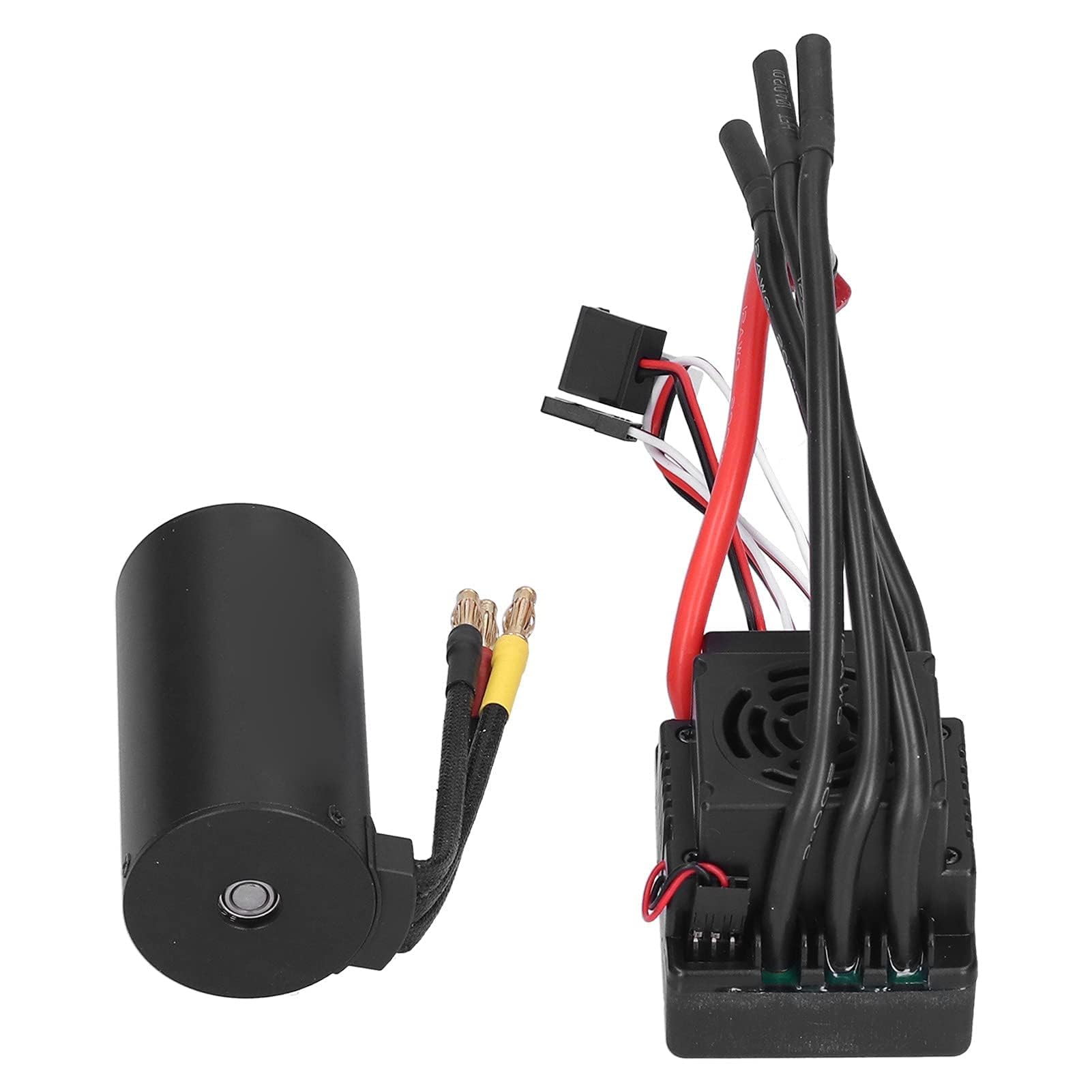 Alomejor Motor RC y ESC 3670 2650KV Motor sin escobillas de actualizaci¨®n RC con Juego de Enchufe en T para 1/8 RC Car Truck