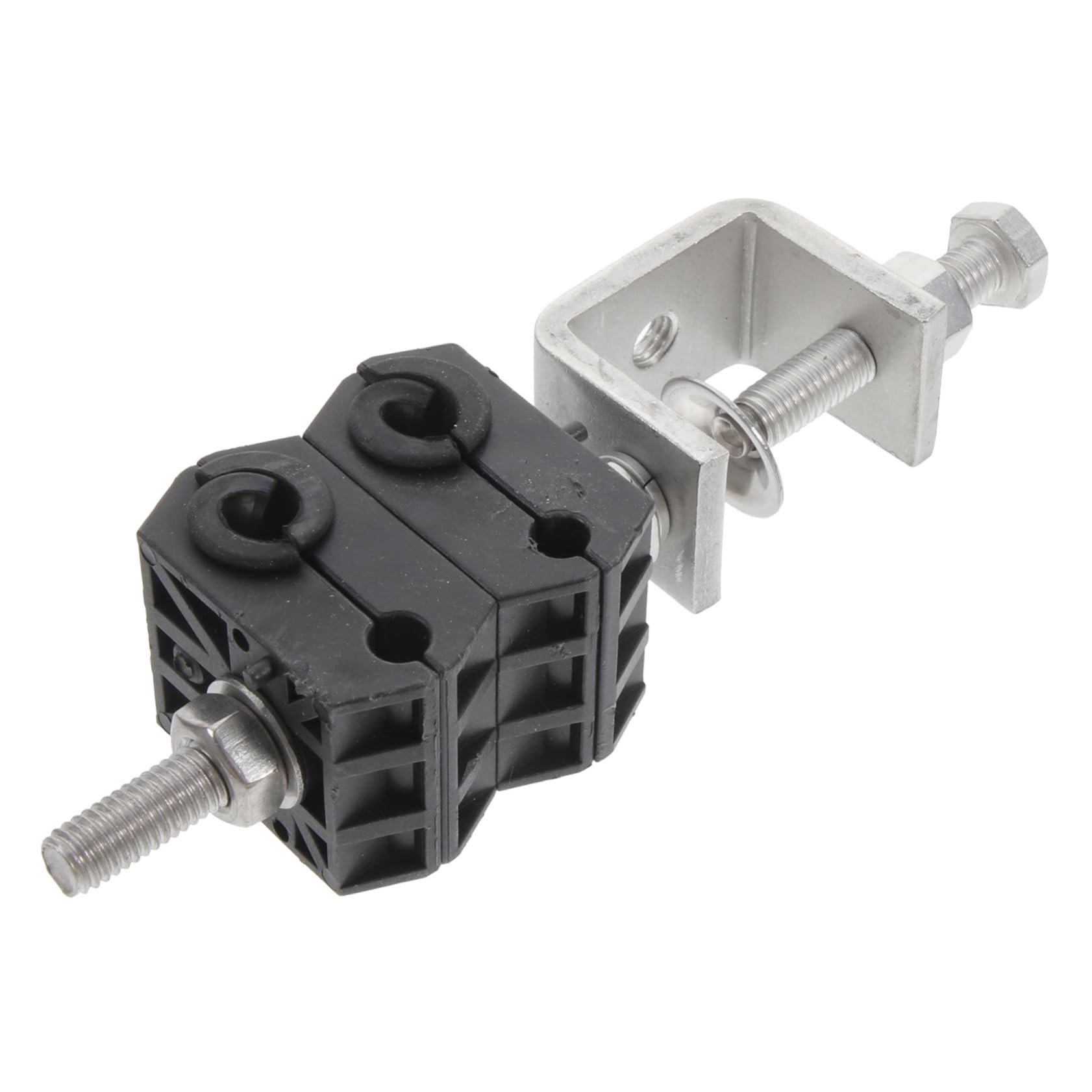 BUTIFULSIC C Clamp Set Heavy Duty 4pcs Stainless Steel U-clamp Tiger Clamps for Home Improvement Welding Random Style