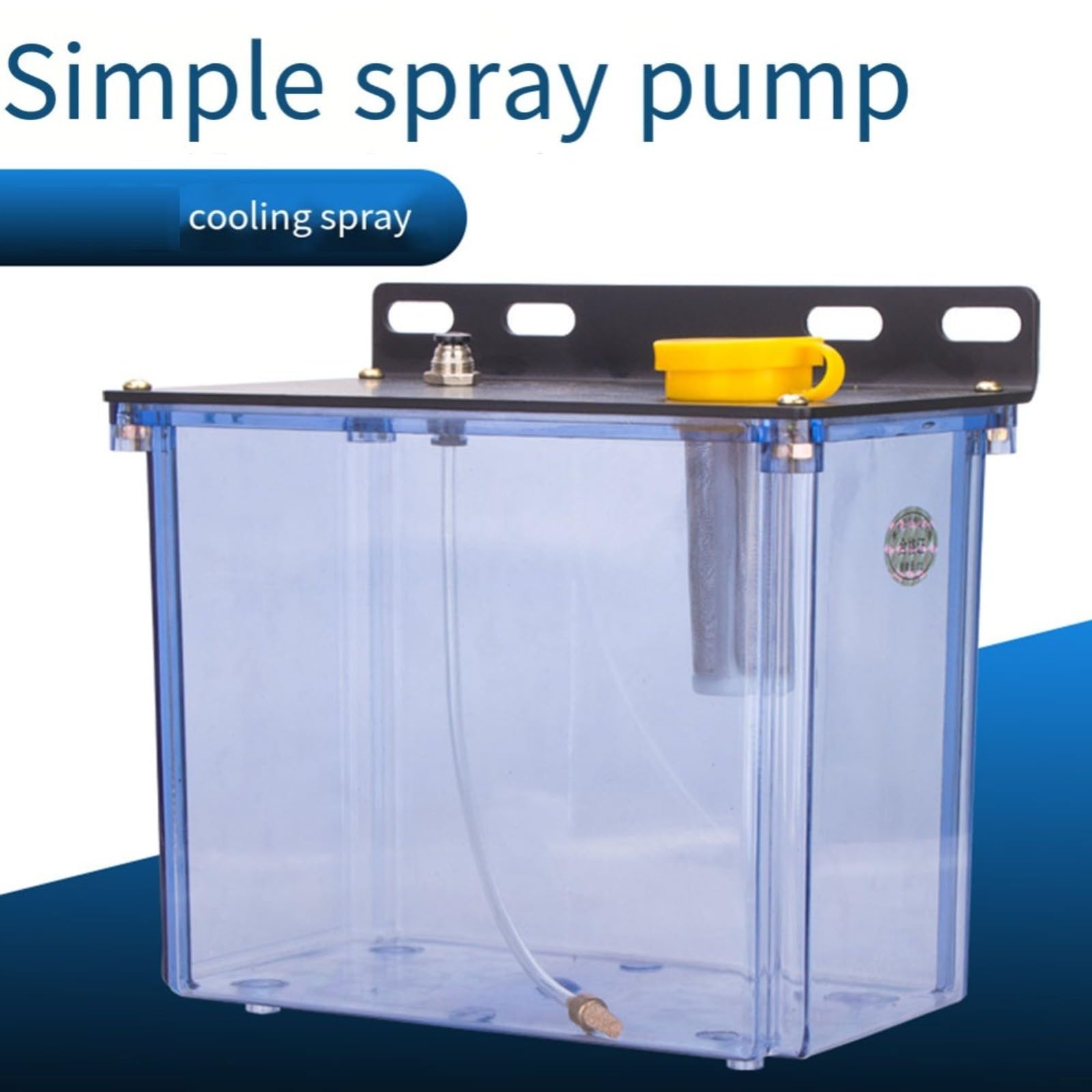 3L CNC Schmiersystem Wasserbehälter Mit Filter Für Drehmaschine Fräsmaschine Bohrmaschine Öltank Transparente Schmieranlage Niederdruck Wassersprüher Für Präzisionsgeräte