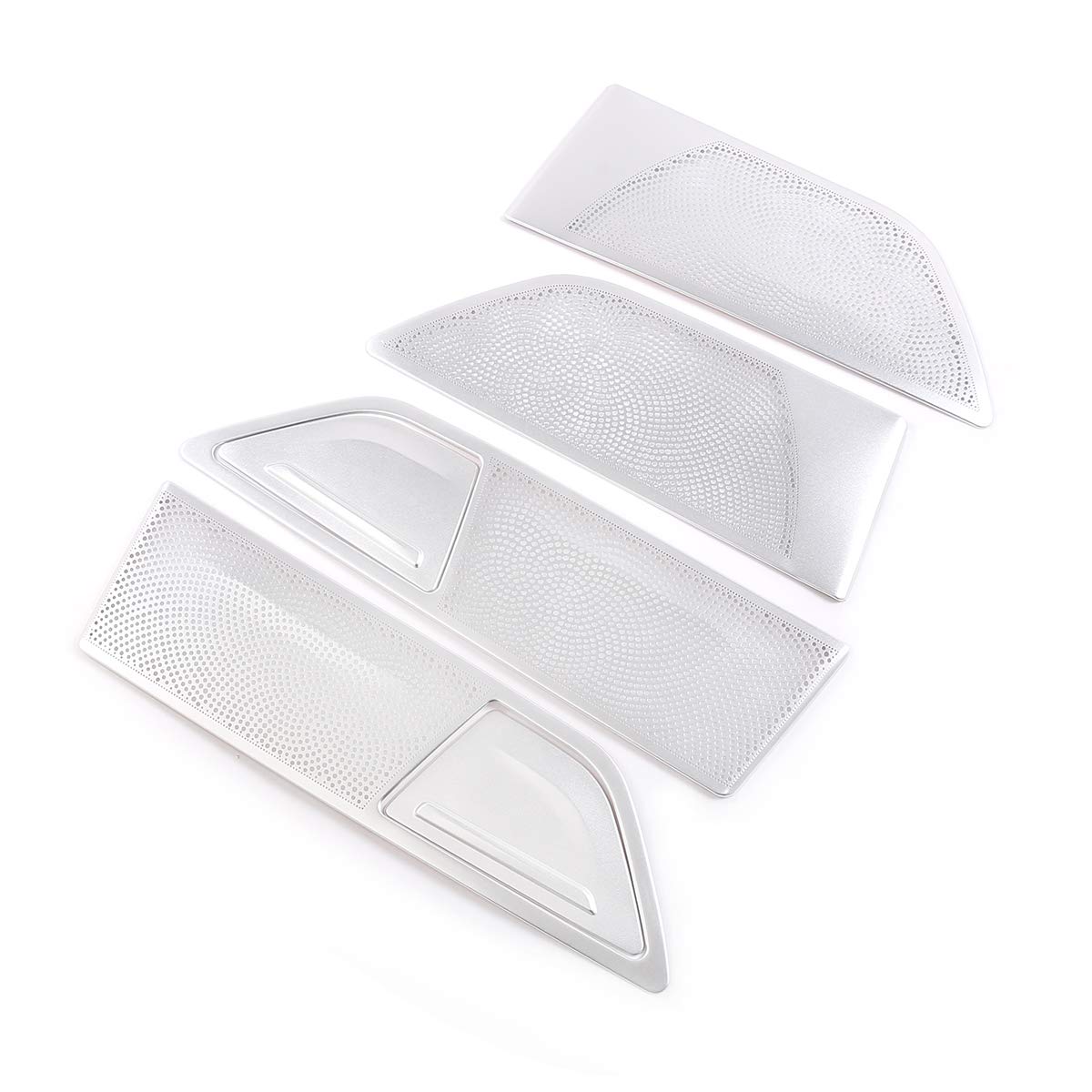 6 szt. Osłona głośnika do drzwi samochodu ze stopu aluminium Osłona panelu Akcesoria samochodowe do serii 7 G11 G12 2016-2020