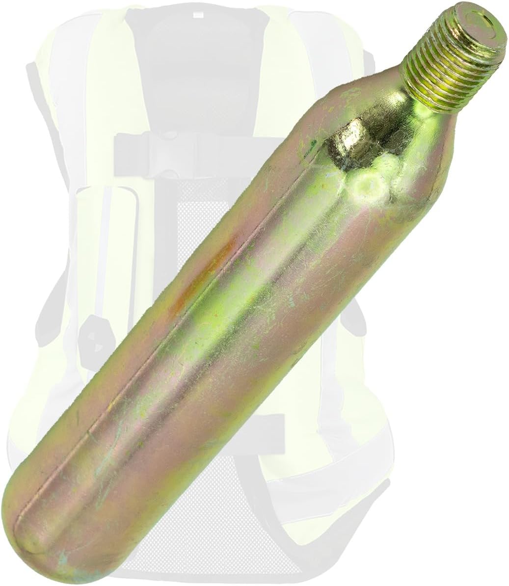 45g (60cc) Motorcycle Safety Air Bag Vest CO2 Kit Cartridge Cylinder 1/2-inch Thread