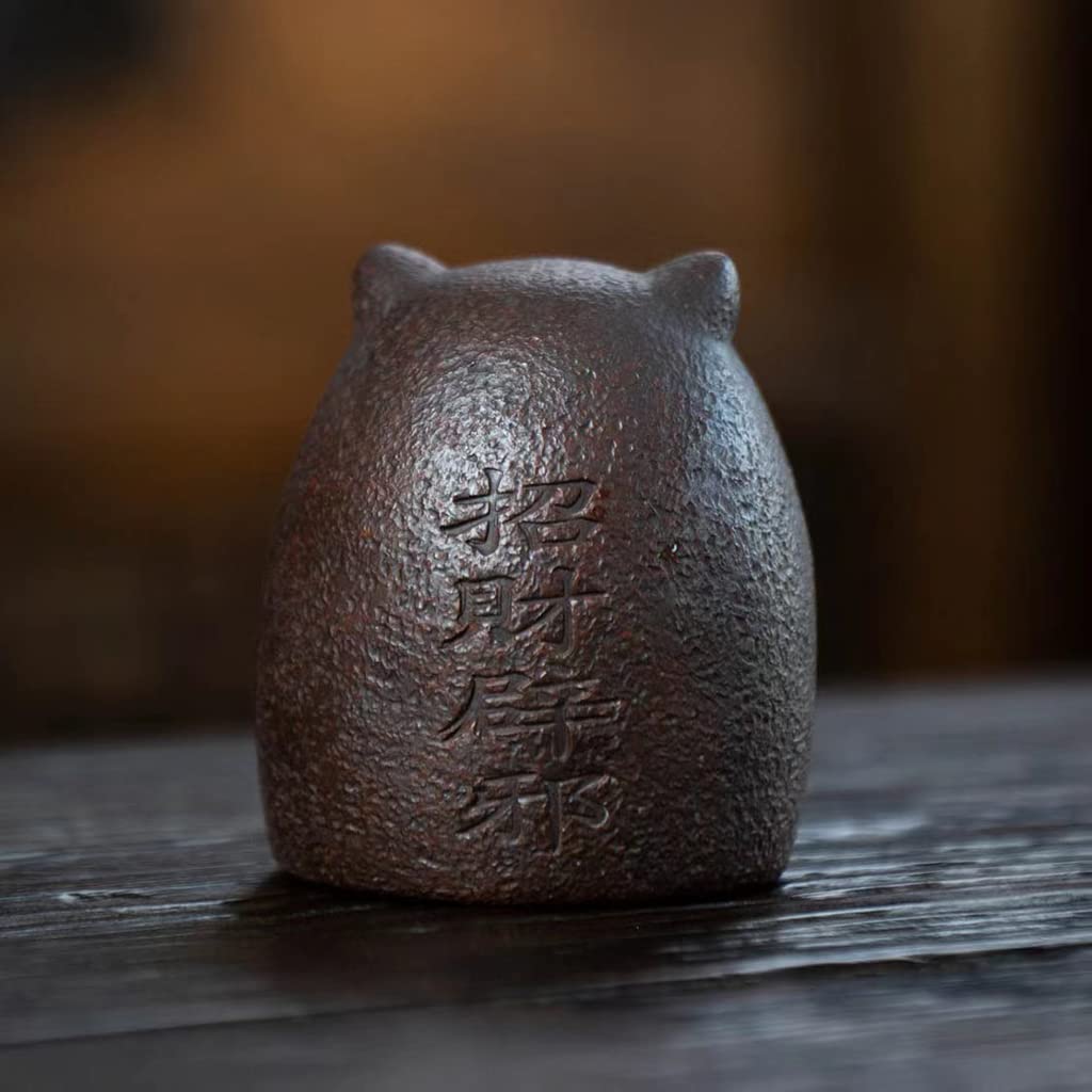 Amazon.co.jp: 石敢當 シーサー 獅子 風水グッズ 魔除け 置物 オブジェ