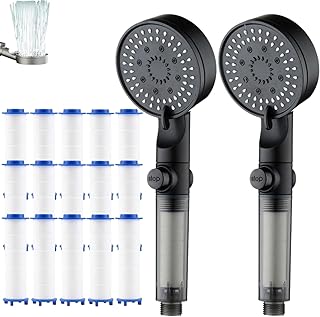 HydroBoost High Pressure 5 Mode Filtered Shower Head