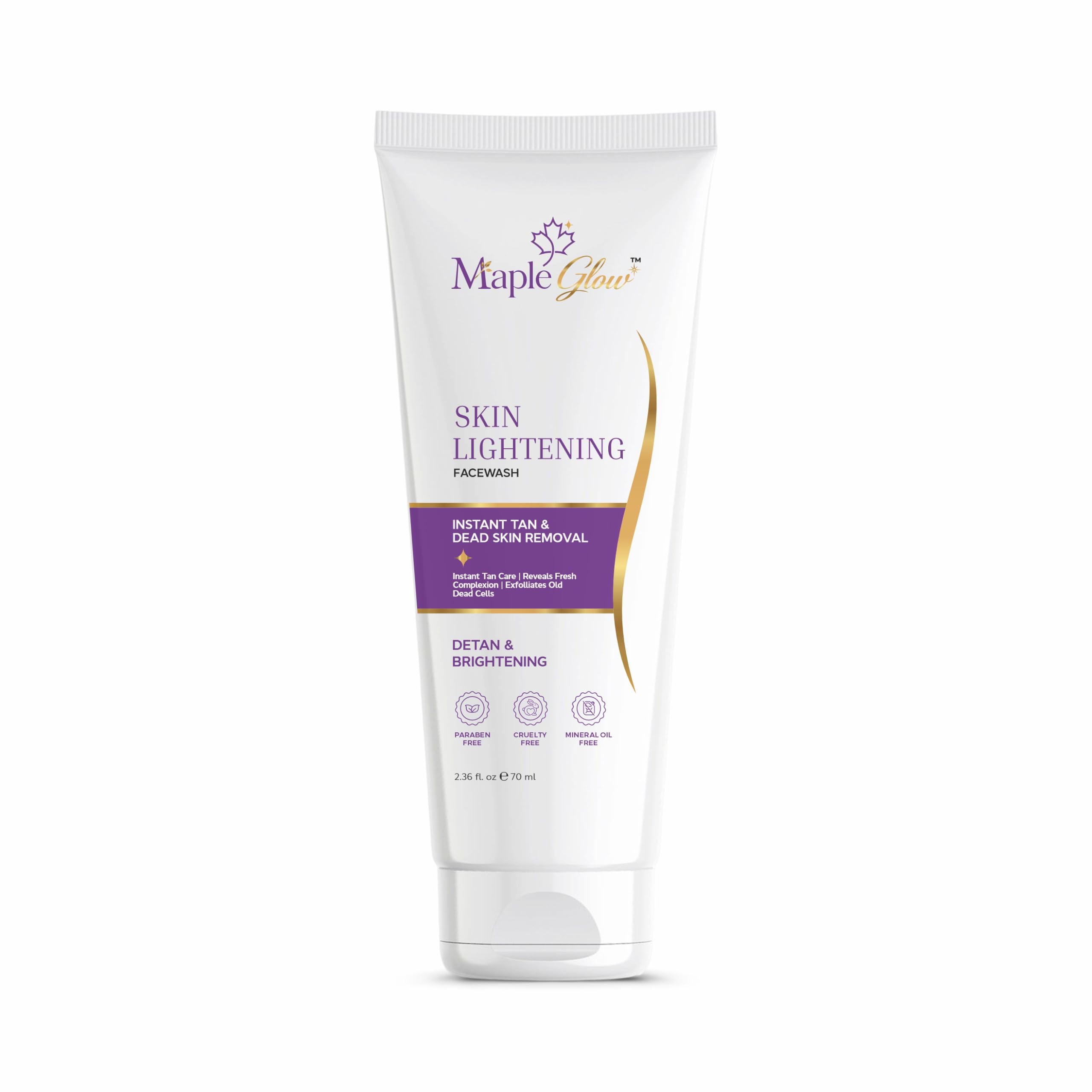 Maple Glow Face Wash 70ml | Gentle Cleansing Formula with
