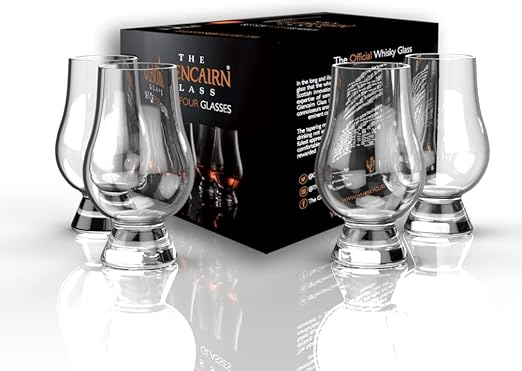 GLENCAIRN WHISKY GLASS, SET OF 4 IN 4 PACK GIFT CARTON