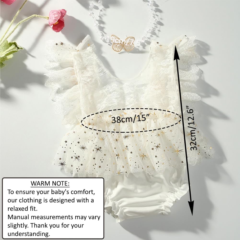 Lace Newborn Photography Outfits Girls Newborn Girl Photoshoot Outfits Baby Photoshoot Props Lace Romper Baby Girl Photography Infant Photo Shoot Set