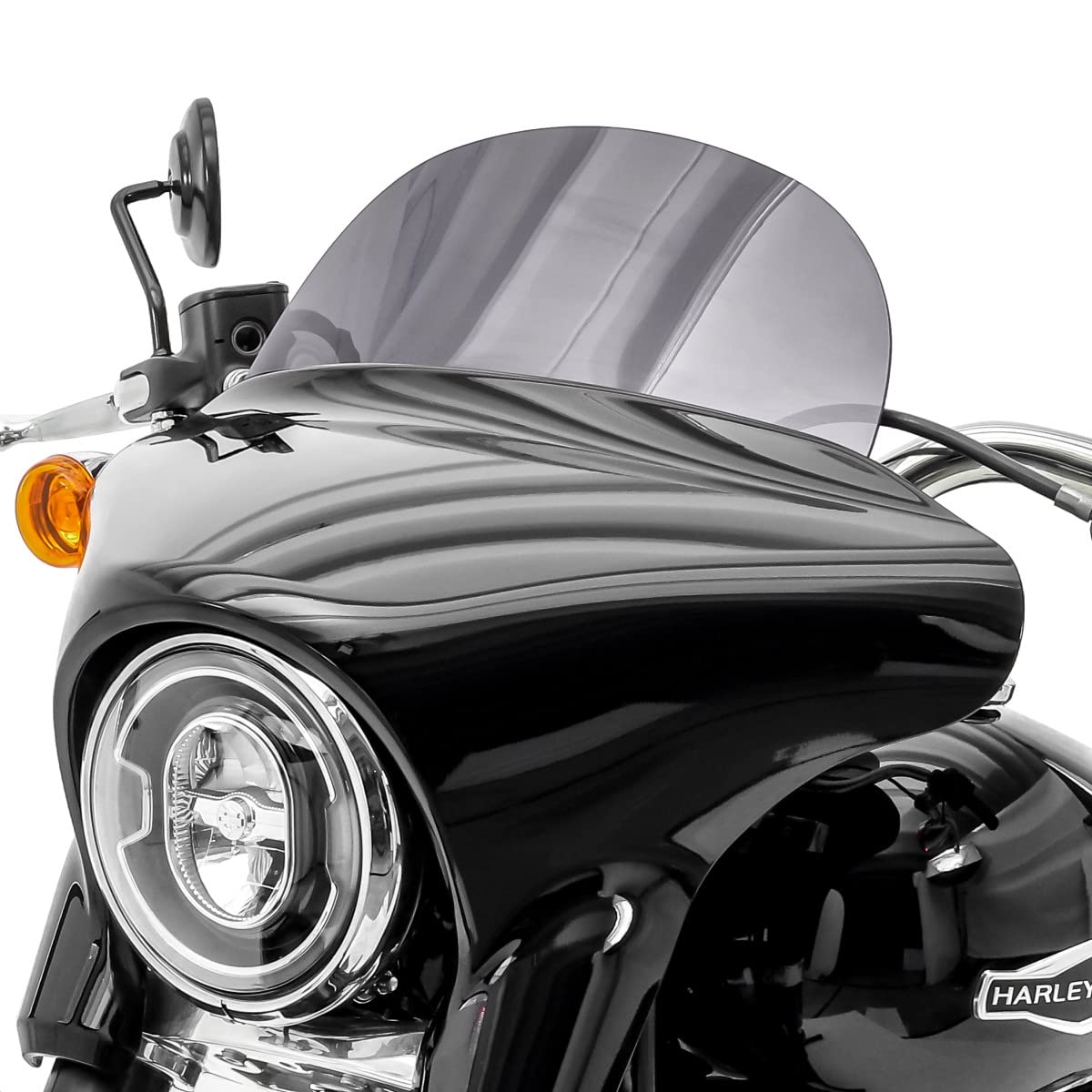 Pare-brise Craftride Pour Harley-Davidson Sport Glide 2018-2023 - Teinté Fumé Foncé - Neuf En Boîte