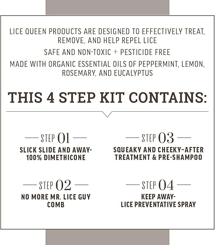 Miniatura 5 de Kit de tratamiento de piojos Slick, Slide, & Away de 4 pasos