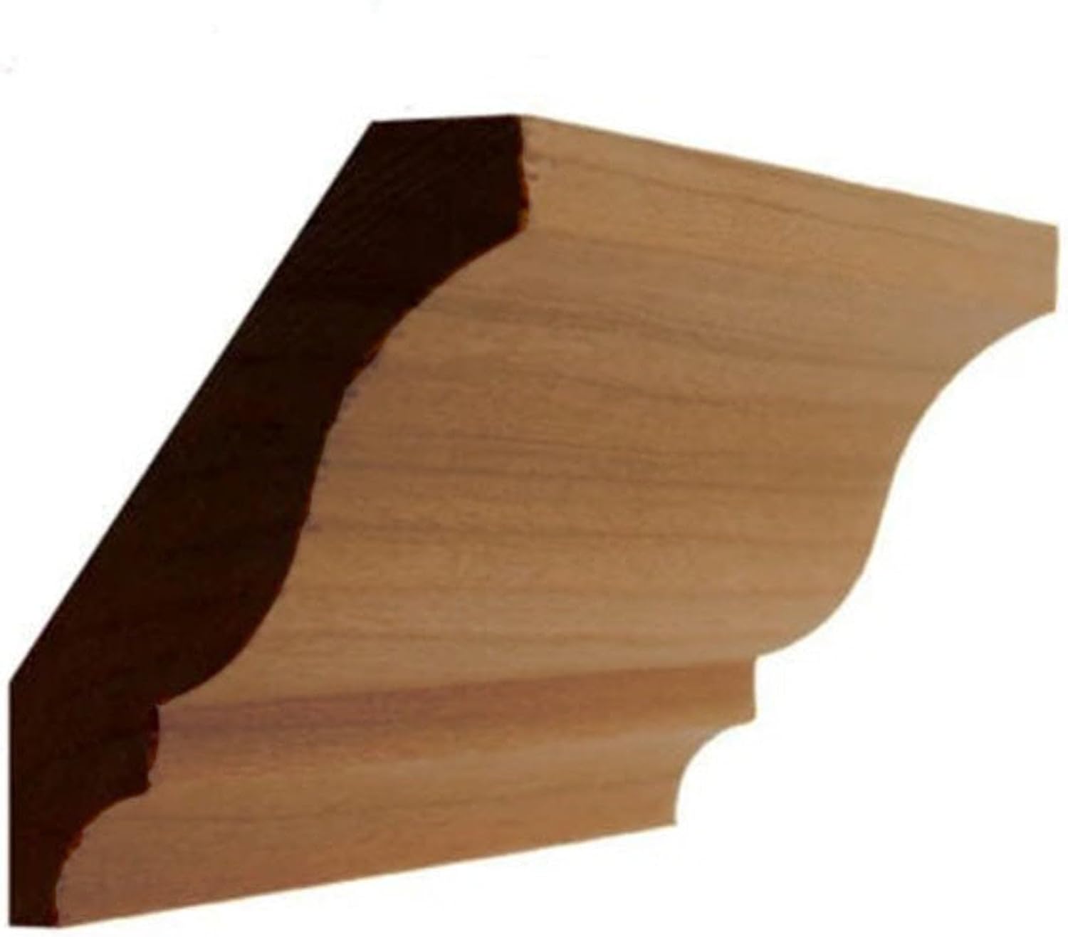 EWCR12 Colonial Crown Moulding Trim, 3/4" x 3-5/8", Red Oak, 94"